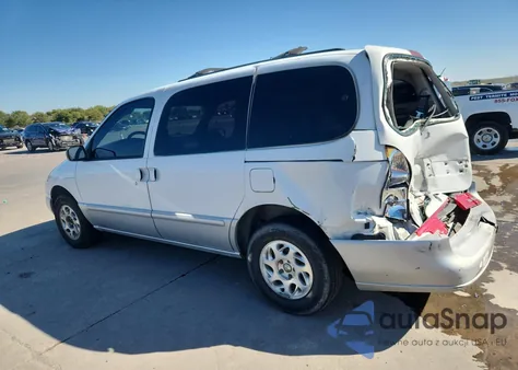 2000 Mercury Villager from USA, damaged, VIN 4M2XV11T2YDJ11551